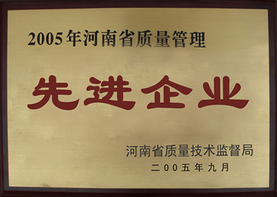 2005年先进企业